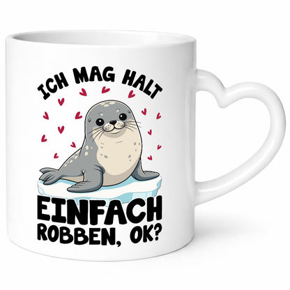 Ich mag halt einfach robben ok | Seelöwe lustig Humor Geschenkidee Geschenk