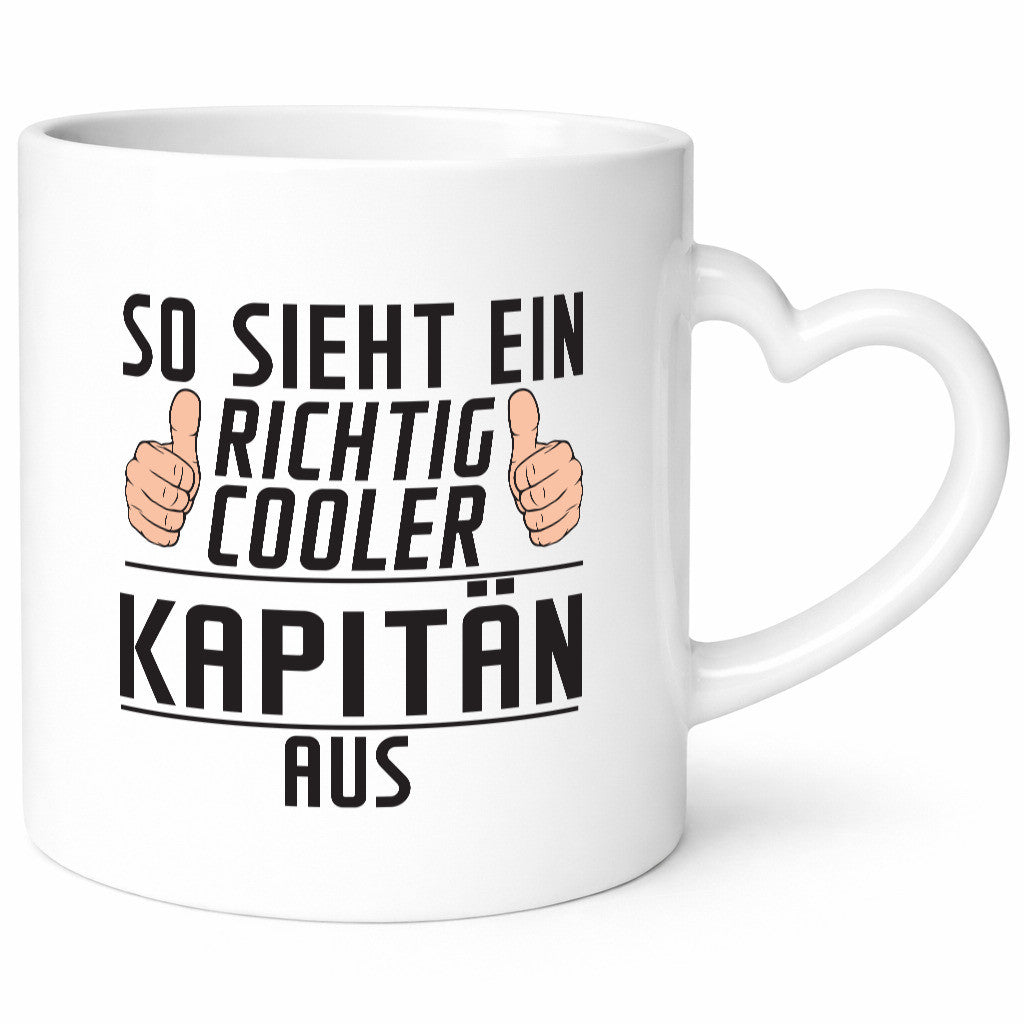 Richtig Cooler Kapitän | Schiffskapitän Schiff Geschenk Humor Geschenkidee