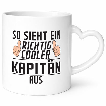 Richtig Cooler Kapitän | Schiffskapitän Schiff Geschenk Humor Geschenkidee