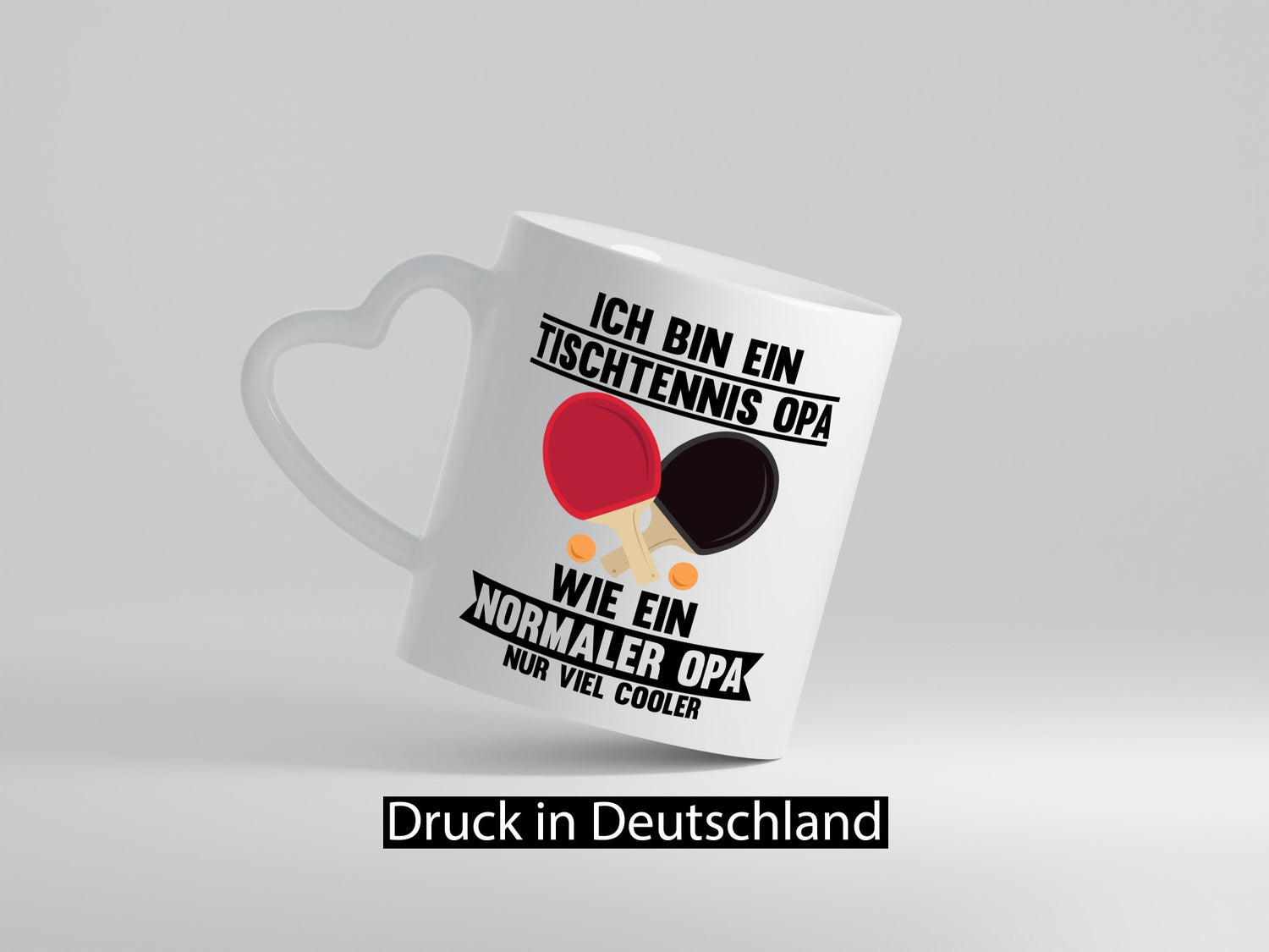 Tischtennis Opa, normal, nur viel cooler | Tennis Humor Familie Geschenkidee