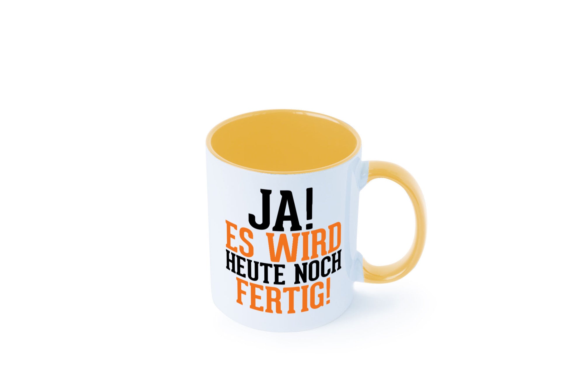 Ja es wird heute noch fertig | Arbeit Kollegen Werkstatt Humor Büro