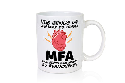 MFA Tasse | Herz Motiv Krankenpfleger Statement lustiger Spruch Geschenk Humor