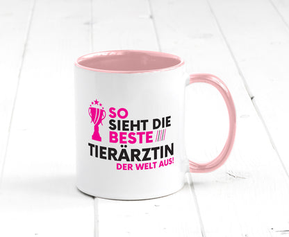 Die Weltbeste Tierärztin | Mediziner Tiermedizin lustiger Spruch Geschenk
