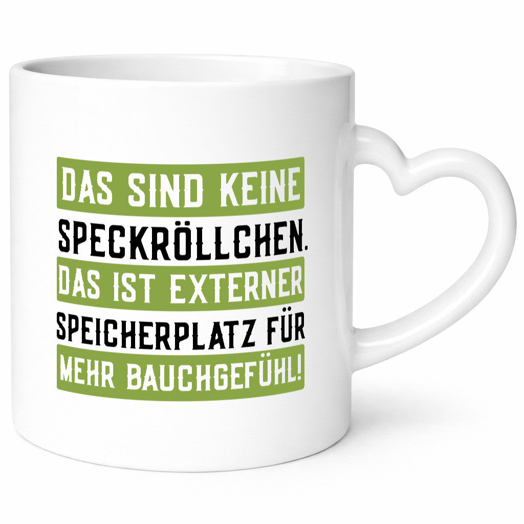 Keine Speckröllchen | Softwareentwickler PC Körperfülle Geschenkidee Humor Tasse