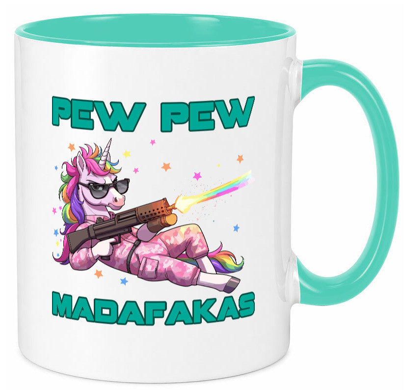 Pew Madafakas vl4 lustiger Spruch Geschenk Humor Geschenkidee Tasse