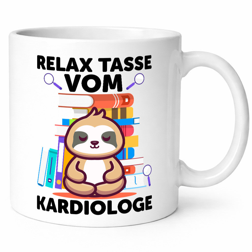 Relax Tasse: Kardiologe | Kardiologie lustiger Spruch Geschenk Humor