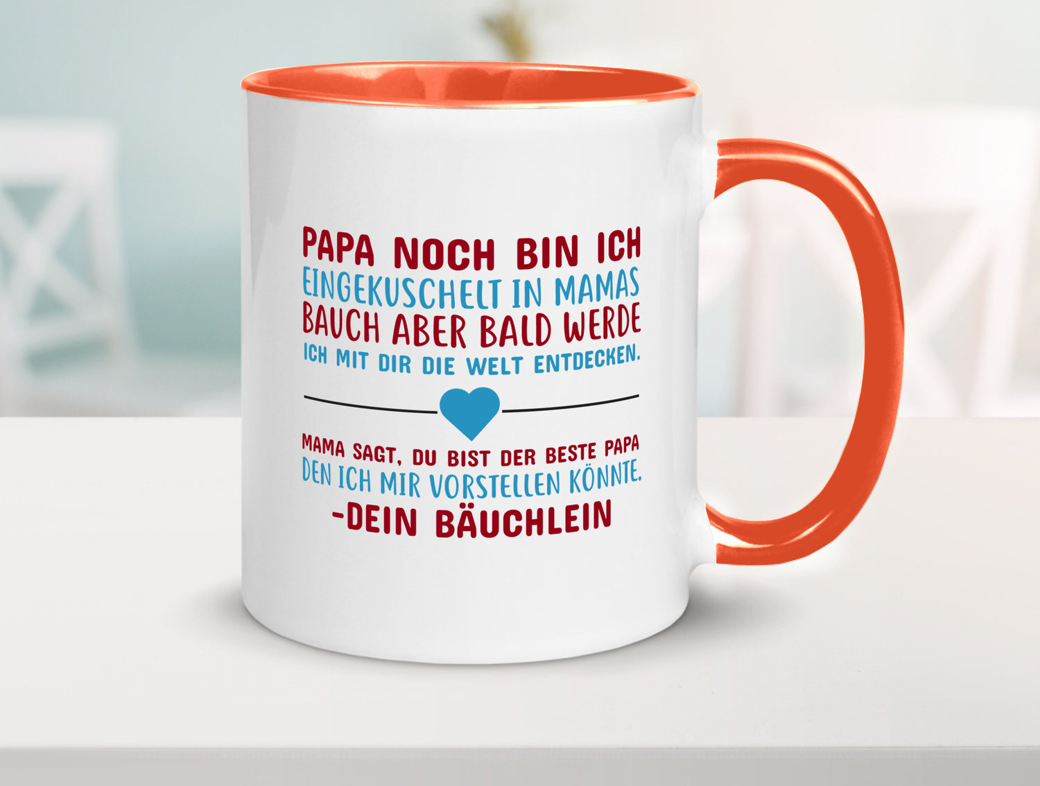 Schwangerschaft | Vaterschaft Tasse Papa Spruch Geschenk Familie Geschenkidee