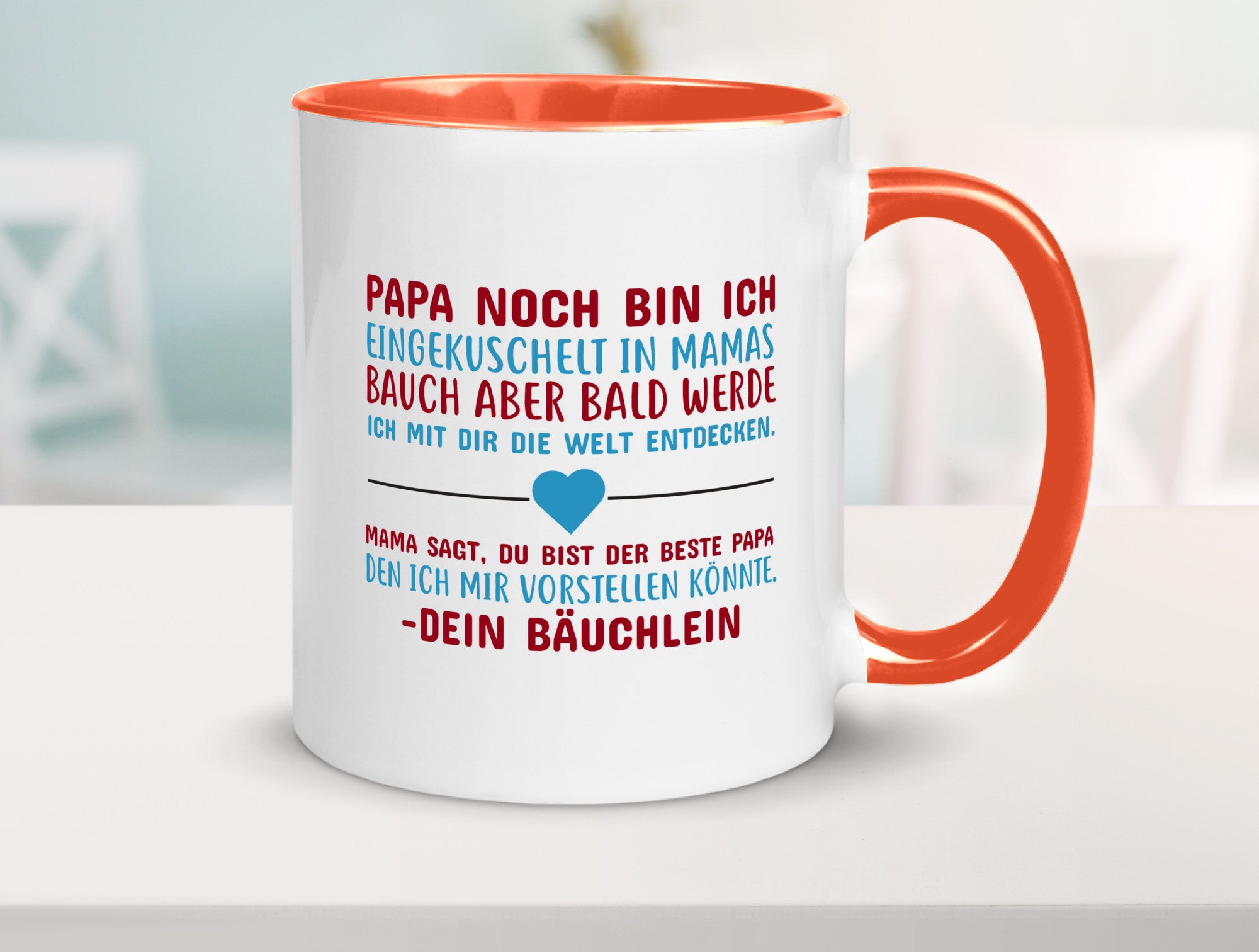 Schwangerschaft | Vaterschaft Tasse Papa Spruch Geschenk Familie Geschenkidee