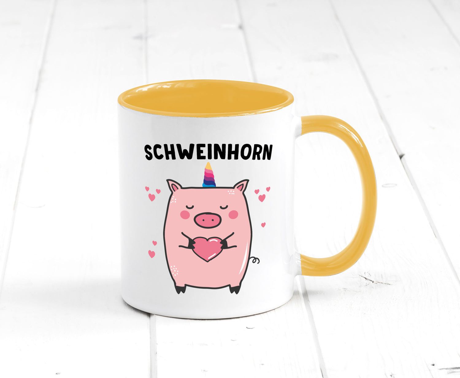 Schweinhorn lustig Humor Geschenkidee Geschenk Tasse