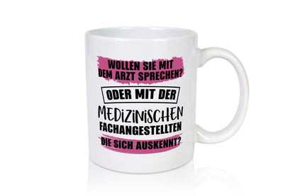 Medizinische Fachangestellte | Beruf Tasse MFA Geschenkidee Arbeit Kollegen