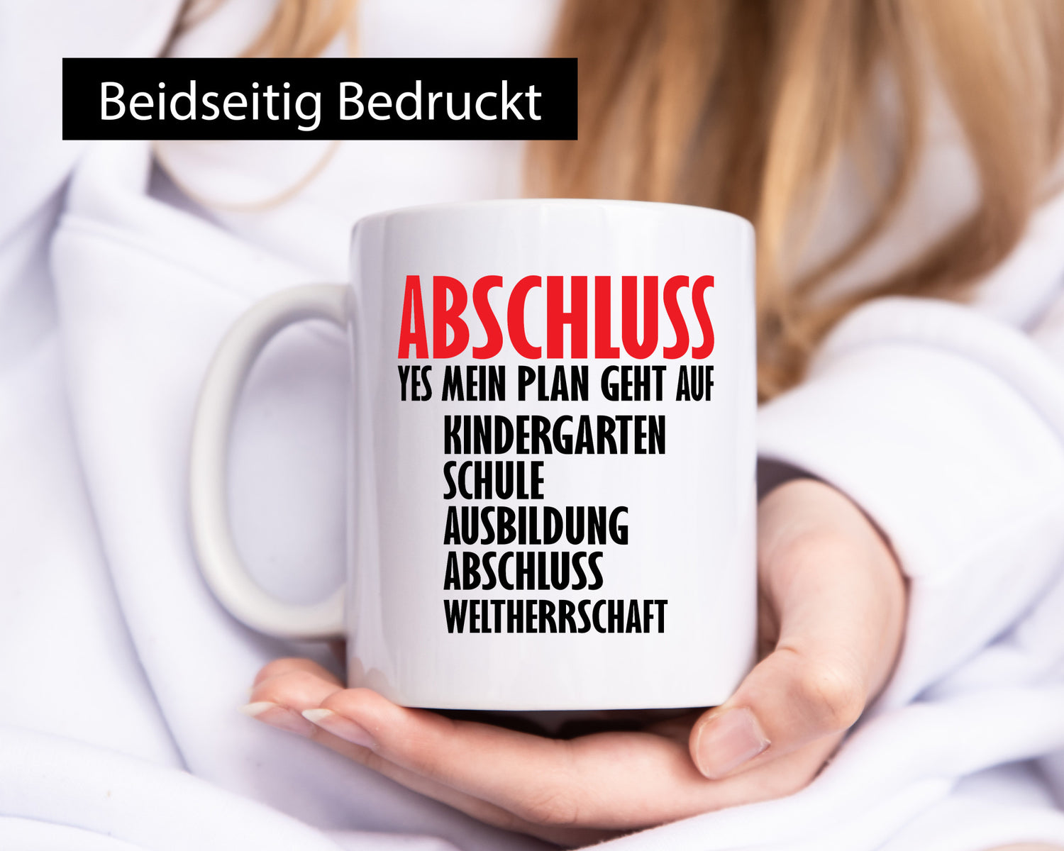 Abschluss Bachelor Geschenkidee Humor Tasse