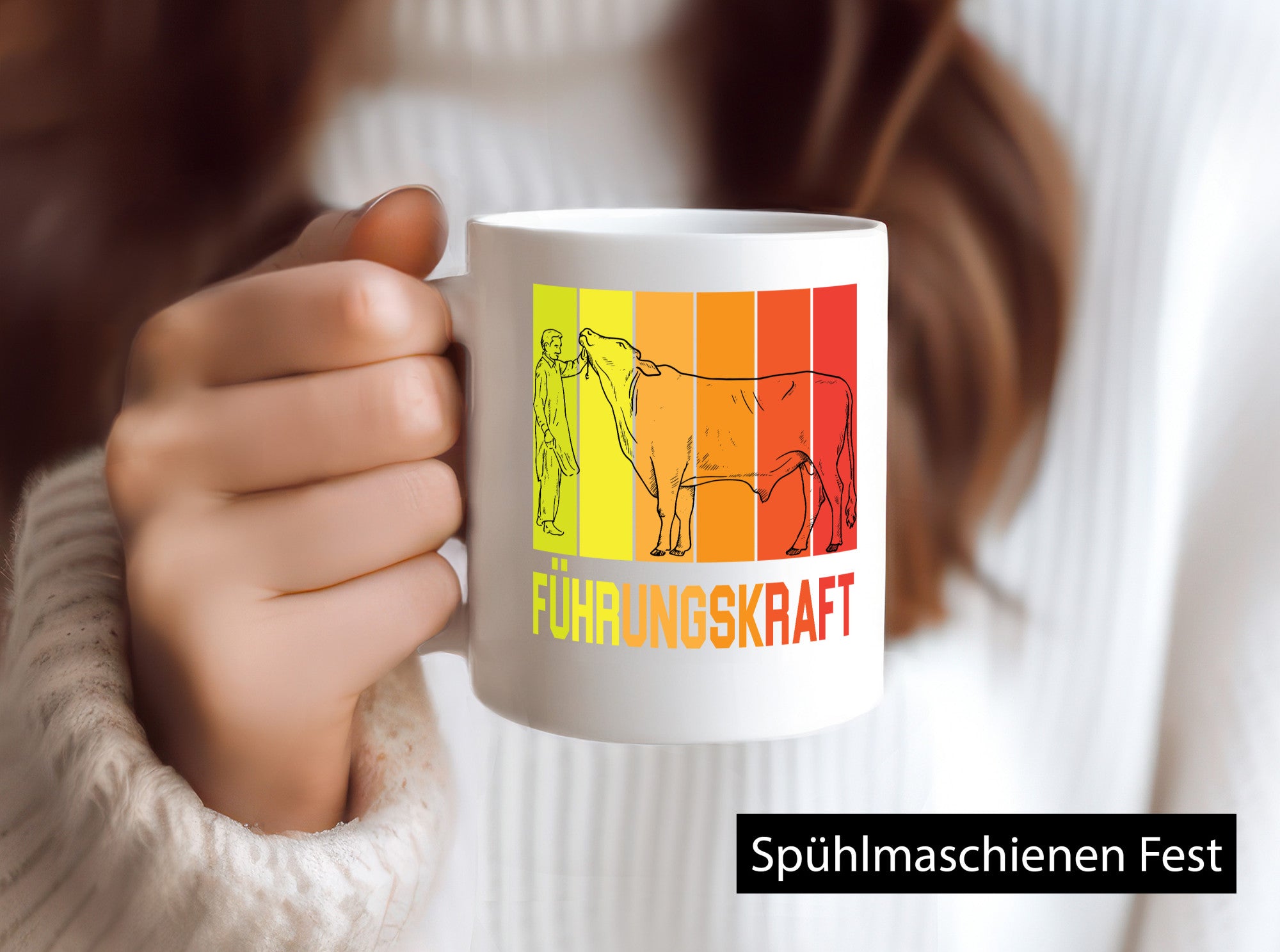 Führungskraft | Farmer Bauernhof lustig Humor Geschenkidee Geschenk Tasse