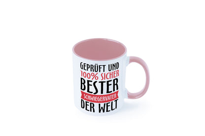 Bester Schwiegervater Geschenk Familie Geschenkidee lustiger Spruch Tasse