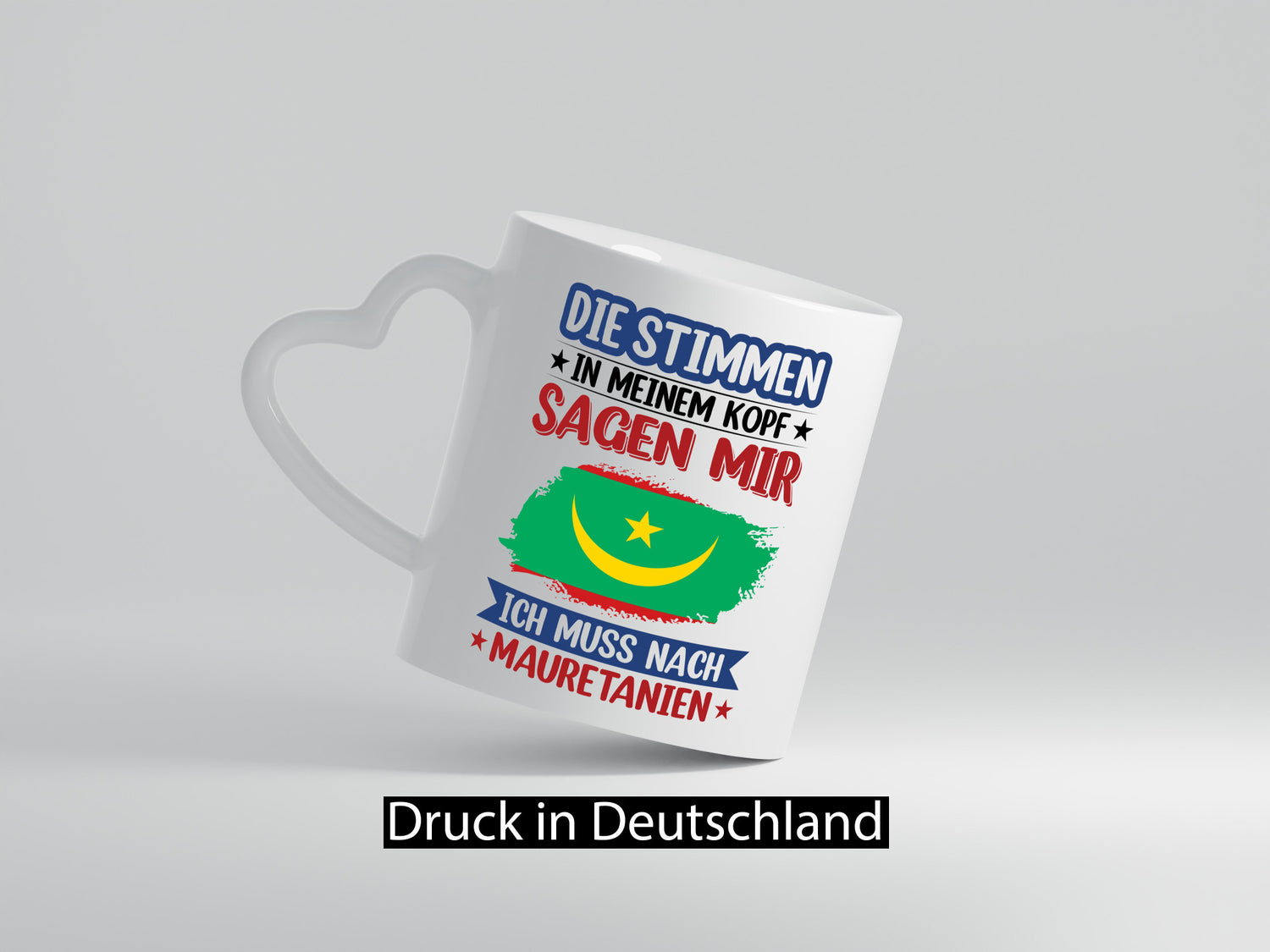 Mauretanien | Urlaub Stimmen in meinem Kopf Traumland lustiger Spruch Geschenk