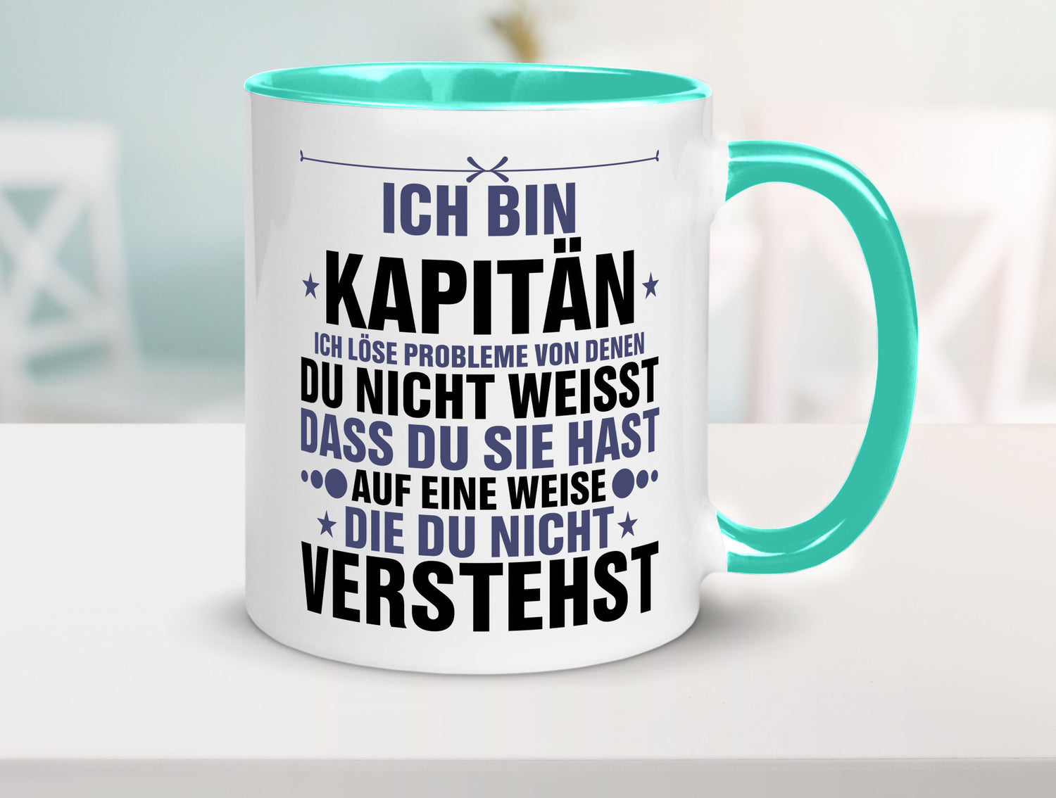 Löse Probleme: Kapitän | Schiffskapitän Schiff v2 Geschenk Humor Geschenkidee