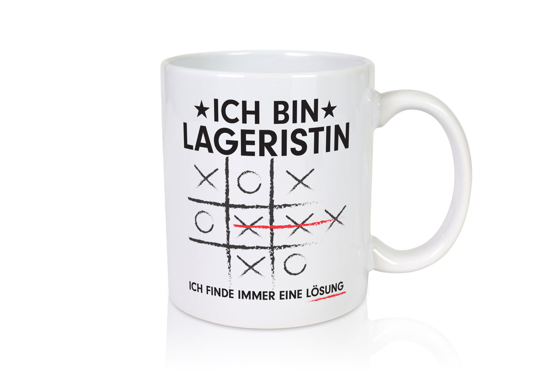 Löse Probleme: Lageristin | Beruf Lager Arbeiterin lustig Arbeit Kollegen Büro