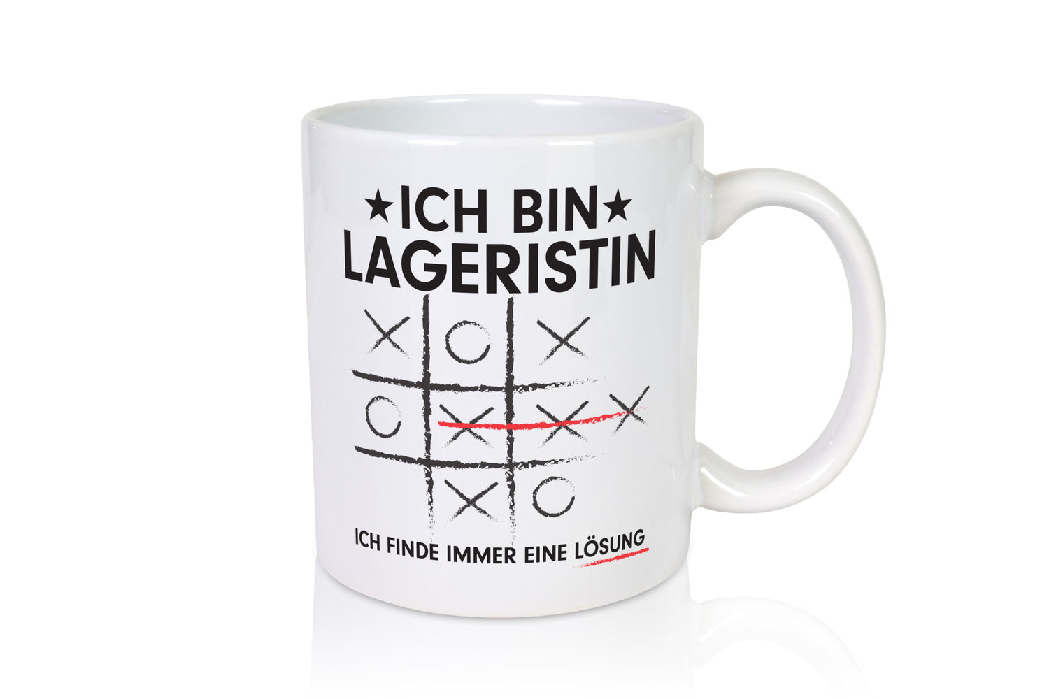 Löse Probleme: Lageristin | Beruf Lager Arbeiterin lustig Arbeit Kollegen Büro