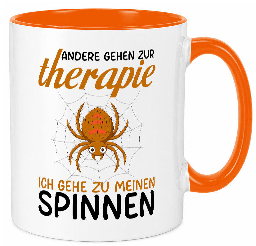 Ich gehe zu meinen Spinnen | Spinnenliebhaber lustiger Spruch Geschenk Humor Tasse