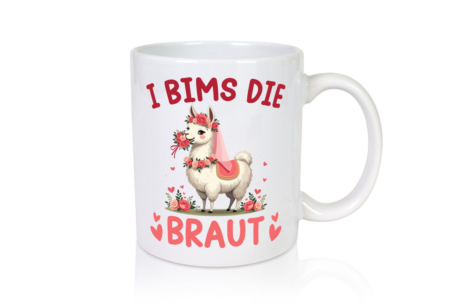 I bims die Braut | Einhorn JGA Hochzeit lustig Humor Geschenkidee Geschenk Tasse