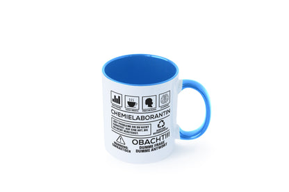 Achtung Probleme Chemielaborantin | Laborantin Chemie Geschenk Humor