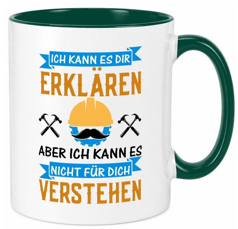 Ich kann es dir erklären | Dumme Mitarbeiter Arbeit lustiger Spruch Geschenk Tasse