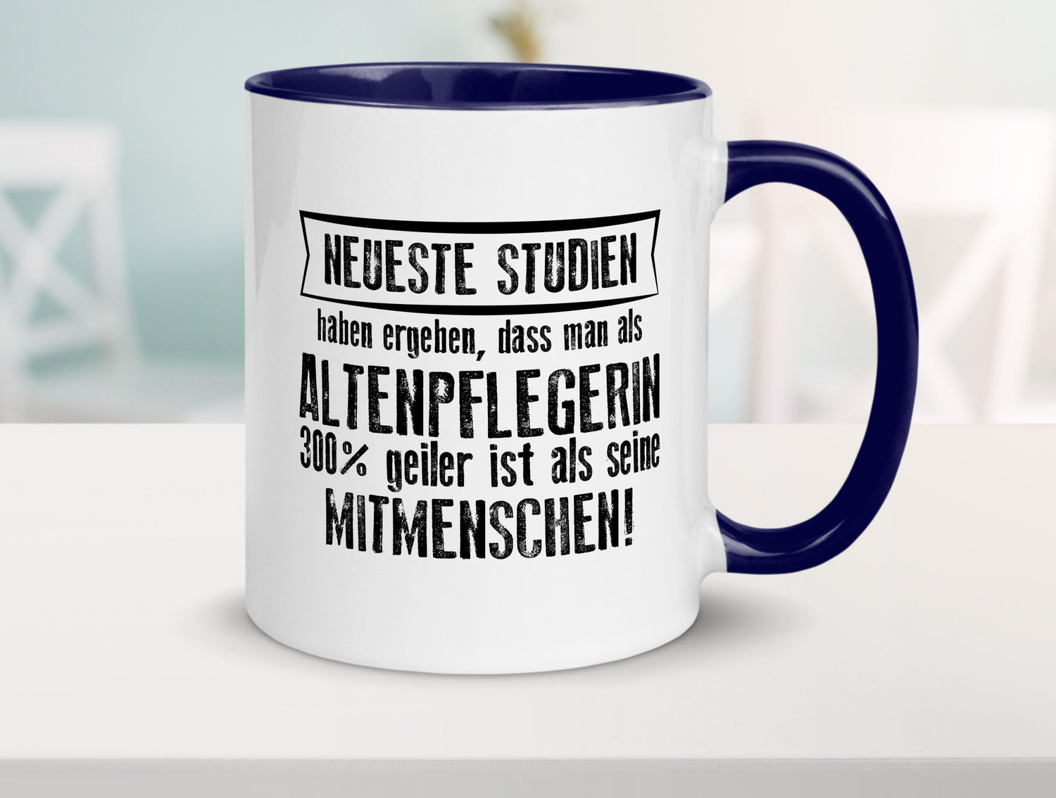 Neuste Studien: Altenpflegerin | Pflegepersonal Pflege Humor Geschenkidee Tasse