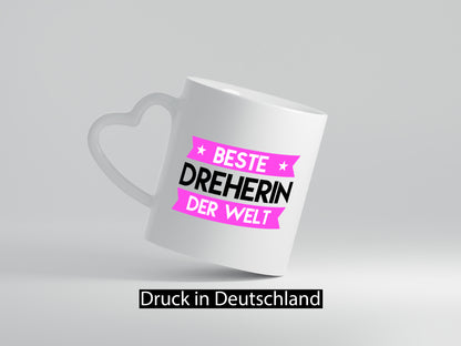 Beste Dreherin | Fräser Dreher lustiger Spruch Geschenk Humor Geschenkidee Tasse