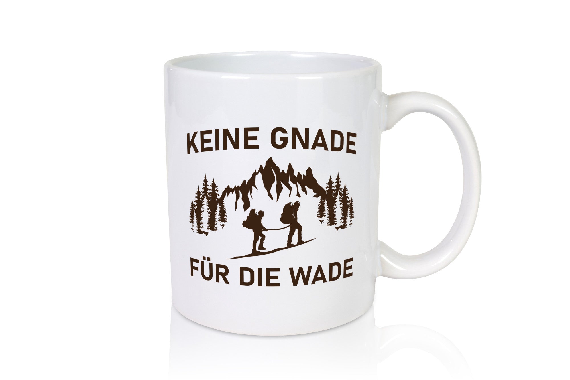 Keine Gnade für die Wade | Wanderer lustig Humor Geschenkidee Geschenk Tasse