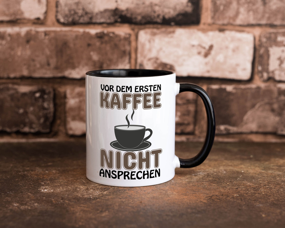 Nicht ansprechen lustiger Spruch Geschenk Humor Geschenkidee Tasse