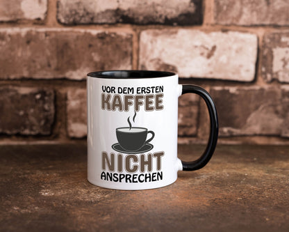 Nicht ansprechen lustiger Spruch Geschenk Humor Geschenkidee Tasse