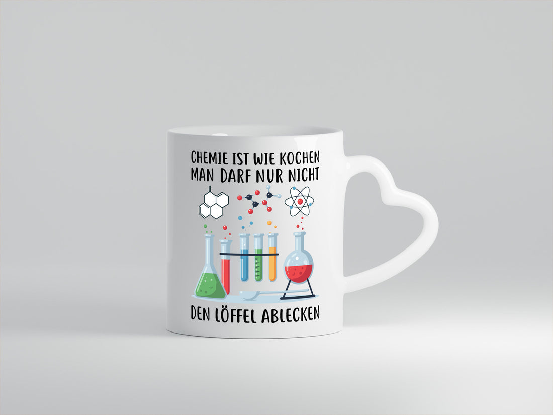 Chemie ist wie Kochen | lustiger Spruch Geschenk Humor Geschenkidee Tasse
