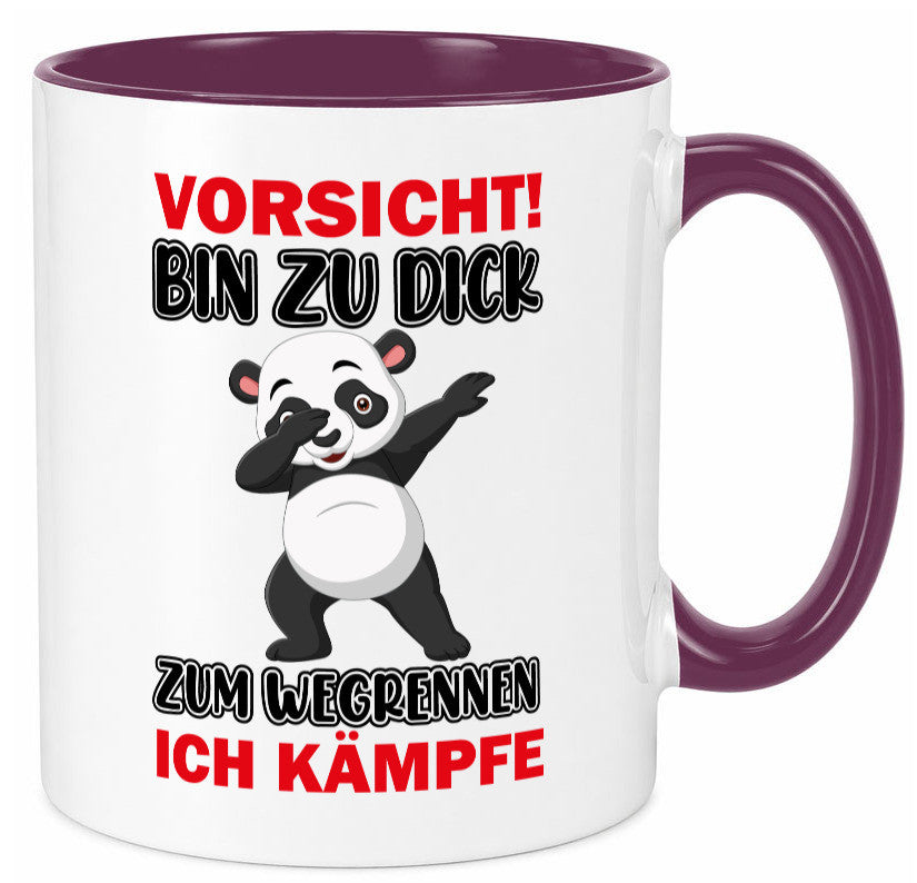 Ich bin ein Kämpfer Geschenk Humor Geschenkidee lustiger Spruch Tasse