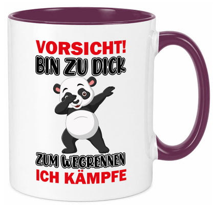 Ich bin ein Kämpfer Geschenk Humor Geschenkidee lustiger Spruch Tasse