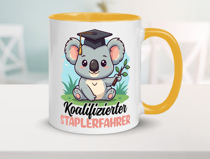 Koalifizierter Staplerfahrer | Gabelstapler Fahrer Geschenk Humor Geschenkidee