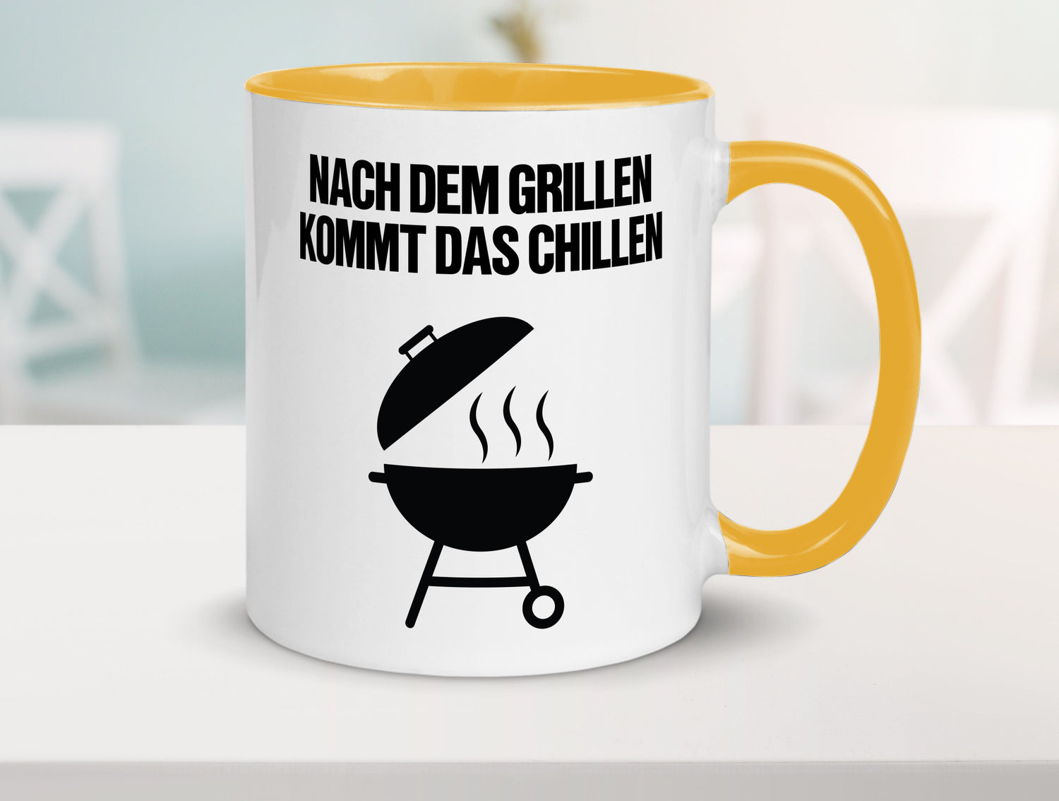 Nach dem Grillen kommt das Chillen | Grillmeister Party Geschenk Humor