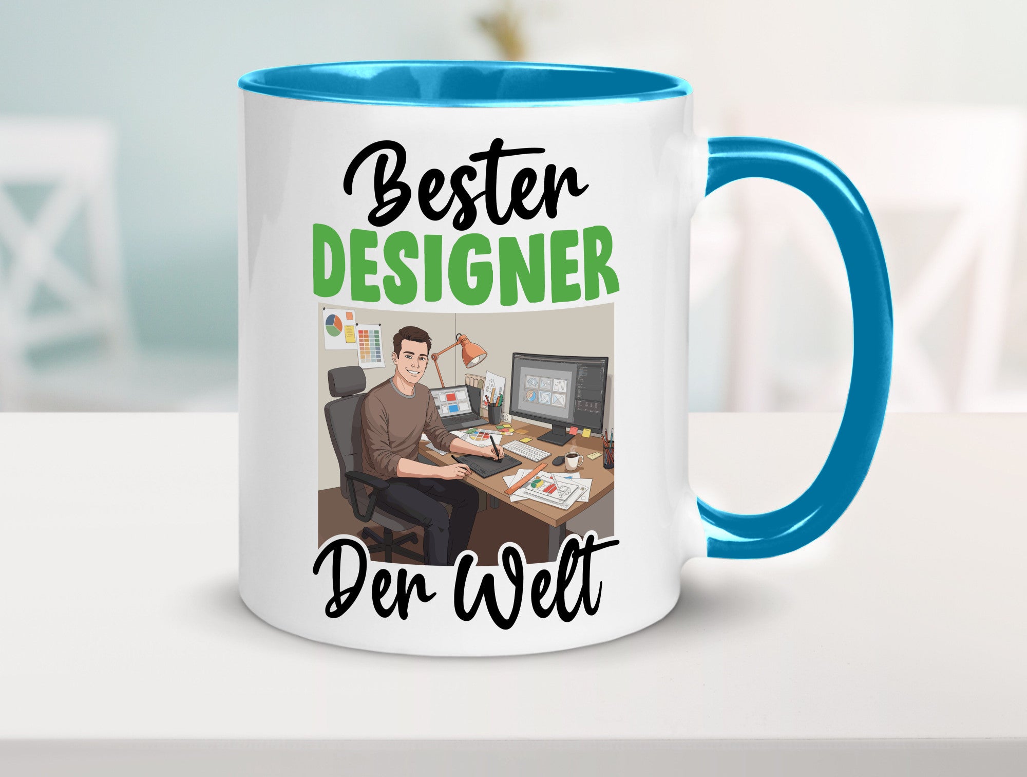 Bester Designer Beruf | Mode v2 lustiger Spruch Geschenk Arbeit Kollegen Büro
