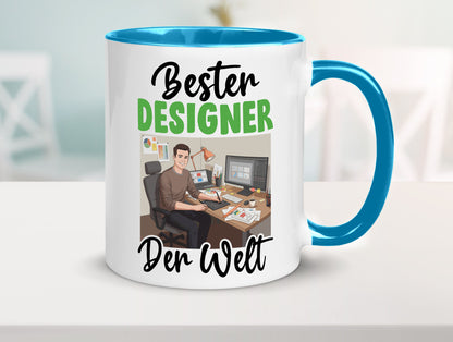 Bester Designer Beruf | Mode v2 lustiger Spruch Geschenk Arbeit Kollegen Büro