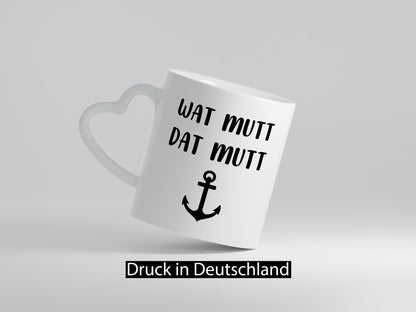 Wat Mutti | Dat Anker Muttertag lustig Familie Geschenkidee Geschenk Tasse