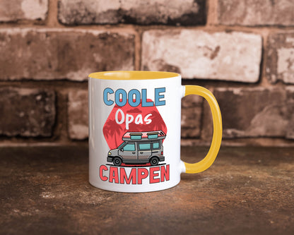 Coole Opas campen | Campingwagen Palmen Geschenk Familie Geschenkidee lustiger