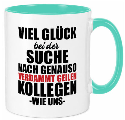 Arbeitskollege | Jobwechsel Neuer Job Geschenkidee Arbeit Kollegen Büro Humor Tasse