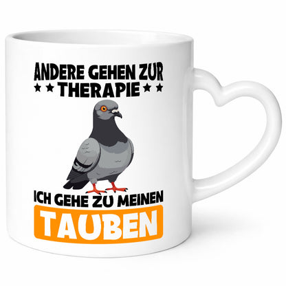 Andere gehen zur Therapie | Tauben Taubenzüchter v2 lustiger Spruch Geschenk