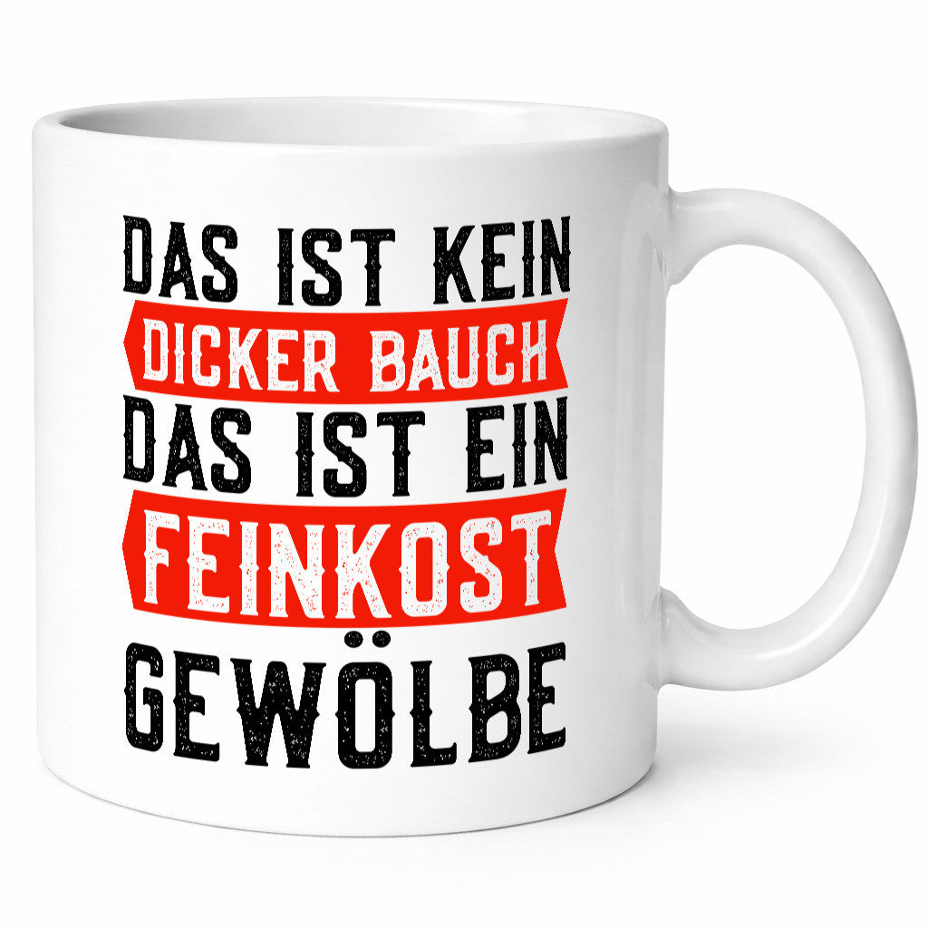 Kein dicker Bauch | witziger Spruch Männer Körperfülle v2 lustiger Geschenk