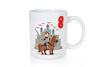 8. Geburtstag | 8 Jahre Ritter Junge Schloss Geschenk Geschenkidee lustiger
