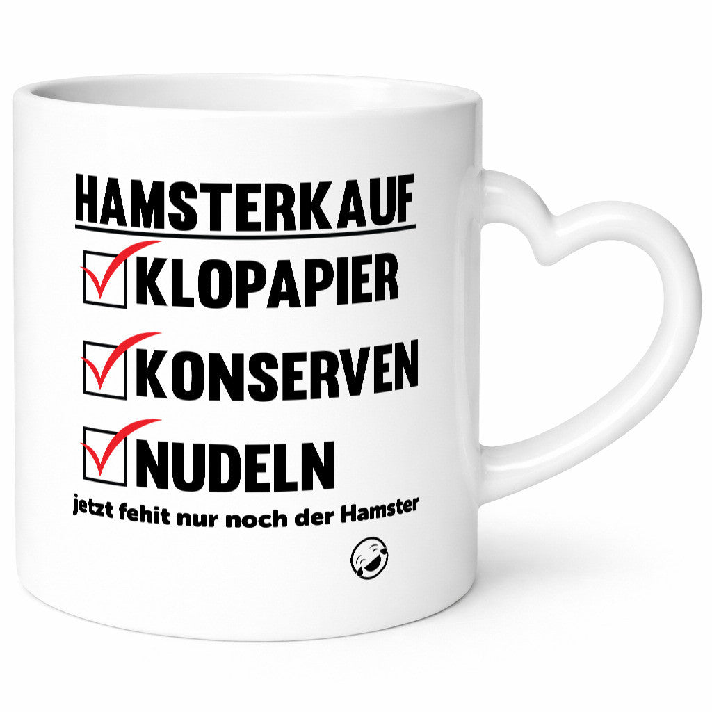 Hamsterkauf | Weihnachten Shopping Geschenkidee Humor Tasse