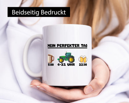 Mein Perfekter Tag | Landwirt Mähdrescher feldarbeit Geschenk Arbeit Kollegen