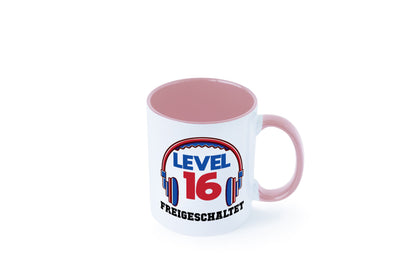 Level 16 Freigeschaltet | 16. geburtstag Gamer lustig Geschenkidee Geschenk