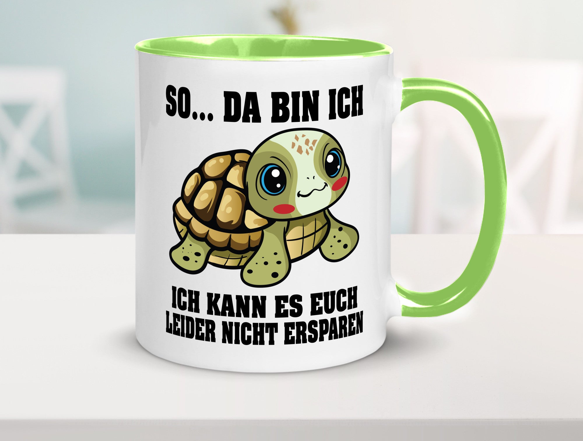 So da bin ich, ich kann es euch leider nicht ersparen Geschenk Humor