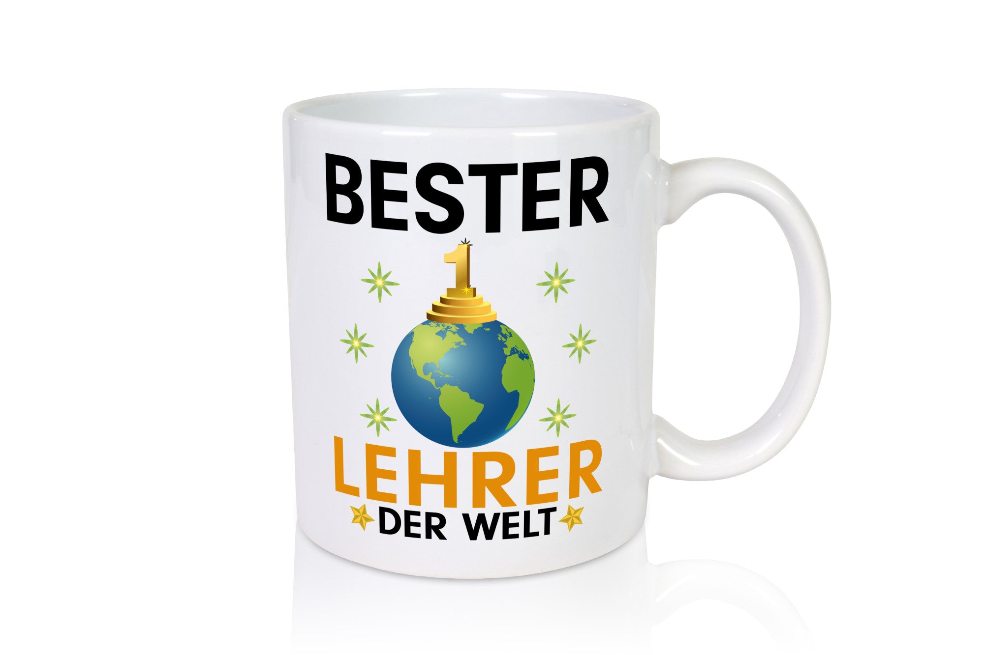 Welt Bester Lehrer | Schule Beruf Schüler Geschenk Arbeit Kollegen Büro