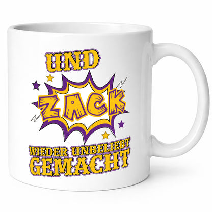 Wieder unbeliebt gemacht Geschenk Humor Geschenkidee lustiger Spruch Tasse