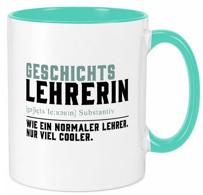 Geschichtslehrerin | Lehrei Unterricht Lieblingslehrerin Geschenkidee Humor Tasse